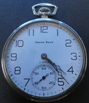 1928 South Bend Studebaker Pocket Watch Model 21J 12S Works Keeps Time. Fixed Price $349.00.