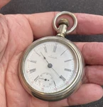 Antique Waltham "seaside" Pocket Watch - 15 Jewels Circa 1899 (TJ1365). Fixed Price $175.00.