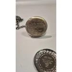Harry Potter Marauders Map Pocket Watch Accutime HP3002 Bronze Tone Japan Movt. Fixed Price $35.00.