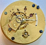 * 1875 18S Elgin Taylor 20 15J Rr Grade Pocket Watch Movement M68. Fixed Price $89.99.