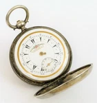 Antique Rare Serkisoff & Constantinople Turkey Silver Billodes Pocket Watch. Fixed Price $310.50.