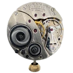 Vintage 16S 1949 Elgin 17 Jewel Mechanical Pocket Watch Movement 574 Usa. Fixed Price $73.45.