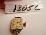 Estate Lady Elgin Grade 535 19 Jewel Watch Movement Running. Fixed Price $22.00.