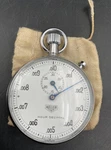 Vintage Heuer Hour Decimal Pocket Stop Watch *rare, Working*. Fixed Price $253.74.