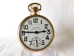 16S Waltham Vanguard 23 Jewel Railroad Pocket Watch, Serviced!. Fixed Price $487.60.