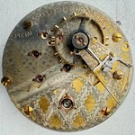 Antique 18S Hampden 23J Railroad Pocket Watch Movement Special Railway Two Tone. Fixed Price $452.00.