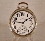 Illinois Bunn Special 161A "elinvar" 21J 60-HR. 14K Gf Of 16S Rr Pocket Watch. Fixed Price $1675.00.