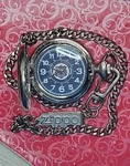 Police To Serve And Protect With Valor Pocket Watch Hd 18" Zippo Chain Vgc. Fixed Price $22.00.