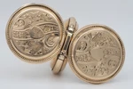 U.s. Watch Co. 1888H 18S 11J Pocket 14K Gold Full Hunter Case 136GR. Fixed Price $8100.00.