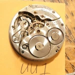 UU1: 16S Running Howard Series 3 Hunting Case Pocket Watch Movement 17J Adj.. Fixed Price $59.00.
