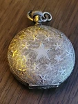 1894 Waltham 6S 15J Grade In 14K Gf Wadsworth Pilot Embossed Stars Watch Case. Fixed Price $275.00.