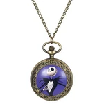 Bronze Tone Halloween Skull Skeleton Arabic Numerals Quartz Pocket Watch Gift. Fixed Price $9.99.