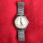 Vtg Croton Aquamatic Men Watch Cream Dial Self Winding Stainless Band For Repair. Fixed Price $70.00.