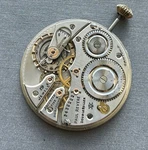 Hampden Paul Revere 12S 19J Pocket Watch Movement C1916 Running. Fixed Price $185.00.
