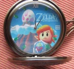 Nintendo Legend Of Zelda Links Awakening Dream Island Pocket Watch Taito W/ Box. Fixed Price $69.95.