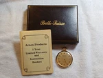 Vtg Arnex Belle Suisse Pocket Watch Antimagnetic Swiss Gold Tone Nib Untested. Fixed Price $164.99.