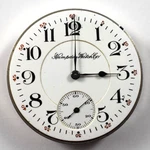 Vintage Hampden Railway 16S 19J Ds Dial Of Pocket Watch Movement Lot.ed. Fixed Price $119.99.