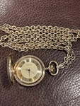 1975 Caravelle Bulova Swiss Hunter Case Pocket Watch 17 Jewels N5 7320 Works. Fixed Price $80.00.