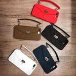 For Iphone 17 Pro Max 16 15 14 13 Card Pocket Handbag Strap Leather Wallet Case. Fixed Price $16.19.