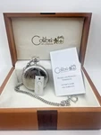 Colibri London Mechanical Skeleton Pocket Watch 17 Jewels Hunter Case Box&chain. Fixed Price $75.00.