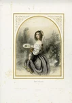 Antique Print-ninon D'enclos-fashion-portrait-regnier-numa-ca. 1845-1855. Fixed Price $145.00.