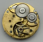 Omega Pocket Watch Movement Open Face Antique Swiss Parts Repair Spares 37.8MM. Fixed Price $67.15.