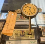 Elgin 313 Car Clock Long Stem Wind Up From 1910-20S W/ Tag Rare Ready To Ship!!!. Fixed Price $98.00.