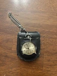 Concepts Quartz Pocket Watch With Chain And Pouch. Fixed Price $15.00.