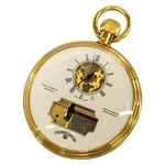 Reuge Gold Pocket Watch Music Box Daily Accuracy 5S From Japan. Fixed Price $876.99.