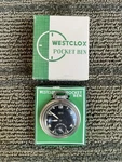 1959 Black Dial Westclox Pocket Ben Model 634 Watch Works All Original. Fixed Price $125.00.
