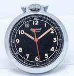 1950S Ingersoll Sweepster Luminous "dollar" Pocket Watch Missing Back As-is. Fixed Price $53.39.