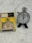 Breitling Mechanical Stopwatch 1/10 7 Jewels Running Excellent W/ Box Vintage. Fixed Price $119.99.