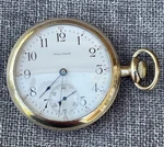 1904 Waltham P.s. Bartlett Gold Filled Pocket Watch 17J 16S Sidewinder Runs. Fixed Price $259.50.