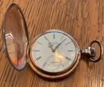 1906 Elgin 15 Jewel Pocket Watch Roy King Superior Nebraska Double Hunters Case. Fixed Price $210.00.