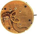 1885 Elgin Pocket Watch Movement 1666194 Grade: 8S 11J (FA3). Fixed Price $24.95.