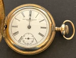 Antique 1903 New York Standard 44 Pocket Watch Ticks Gf Case 6S 7J Gold Filled. Fixed Price $149.95.