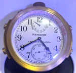 Hamilton Mtd Watch, Gimbal Chronometer U.s. Navy ,1807- 1941. Fixed Price $1150.00.