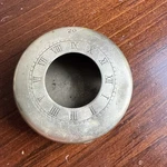 Antique Brass Pocket Watch Protector Case Holder 45.5MM Diameter. Fixed Price $42.75.