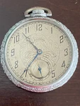 Vintage 12S Illinois Pocket Watch, Gr. 405, Keeping Time, Year 1926, 17 Jewel. Fixed Price $225.00.