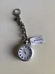 Marc By Jacobs Silver Tone Chain Clip Charm Pocket Watch MBM7500 Works. Fixed Price $60.00.