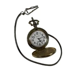 Vtg Spaltec Pocket Watch Train Locomotive Railroad Graphic Needs New Battery. Fixed Price $23.74.