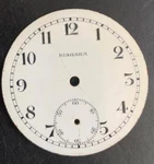Vintage Enamel Niagara Pocket Watch Face/dial - Spares/repair. Fixed Price $18.81.
