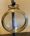 Size 16S Cwcco, Usa Display Clear Back, Bar Over Crown Boc Pocket Watch Case Gp. Fixed Price $280.00.