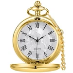 Smooth Pocket Watch,personalized Watch,customized Watches Gold WHITE-07. Fixed Price $20.23.