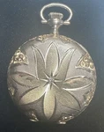 1915 Elgin 14K Keystone Solid Gold Diamond Pocket Watch 6S Hunter Jewel 50G. Fixed Price $2025.00.