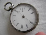 Antique Silver Pocket Watch Independent Seconds Fully Working Circa 1860... Fixed Price $900.00.