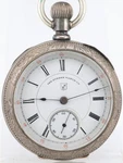 Dueber Bay Imperial Coin Silver 18S 11J Pocket Watch, 720738, For Repair (gt). Fixed Price $299.95.