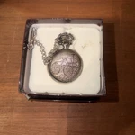 Croton Reliance George Selden Mens Silver Analog Quartz Pocket Watch. Fixed Price $25.00.