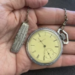 1902 Elgin Grade 247 Model 6 Pocket WATCH..TJ577. Fixed Price $245.00.