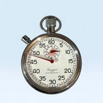 Vintage Eastman Swiss Made Stopwatch Pocket Timer 4 Jewels W/ Box Works. Fixed Price $145.95.